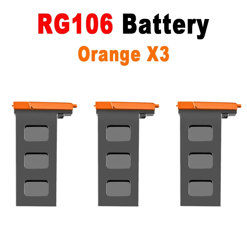 RG106 Drone Battery RG106 Pro Drone Original Battery 7.4V 3800mAh 28min Fright Time RG106 Drone Accessories Spare Battery