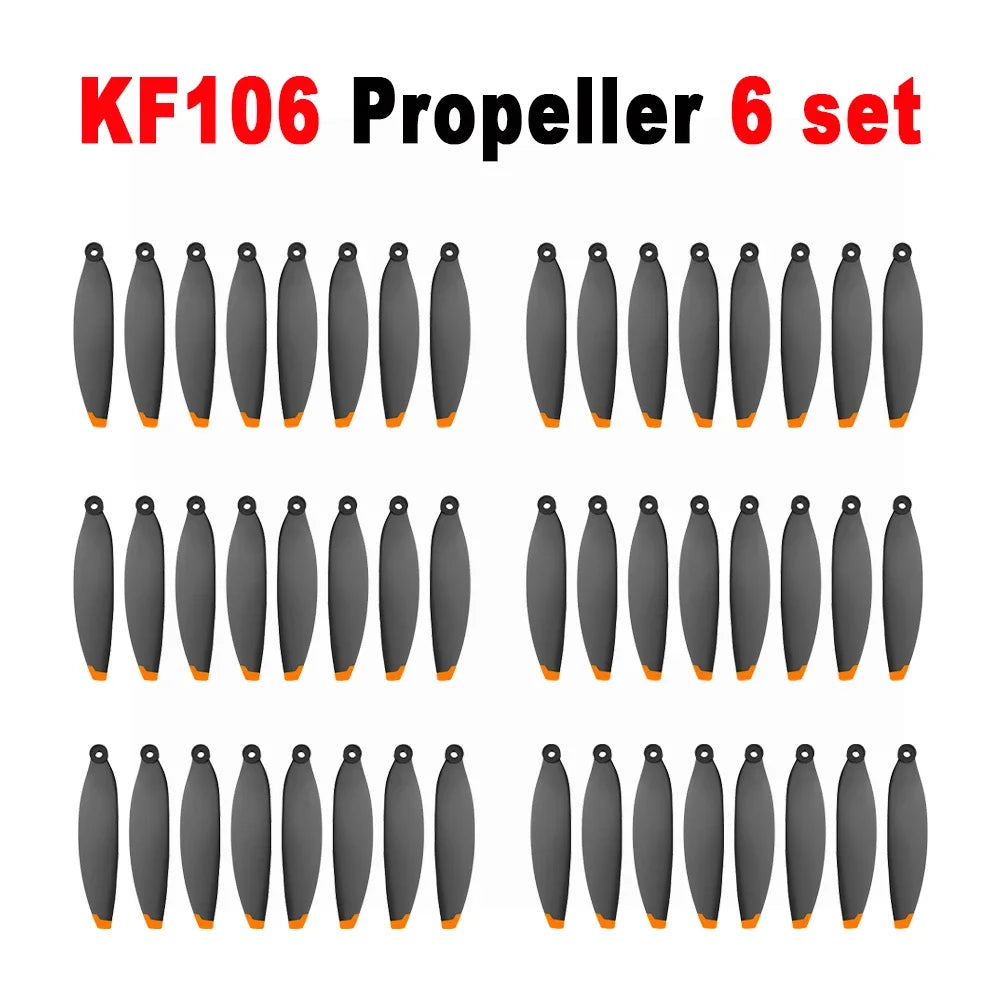 KF106 MAX Drone Battery Original Batteries KF106 Drone Propeller Original Propellers Replacement Blades Drone Accessories