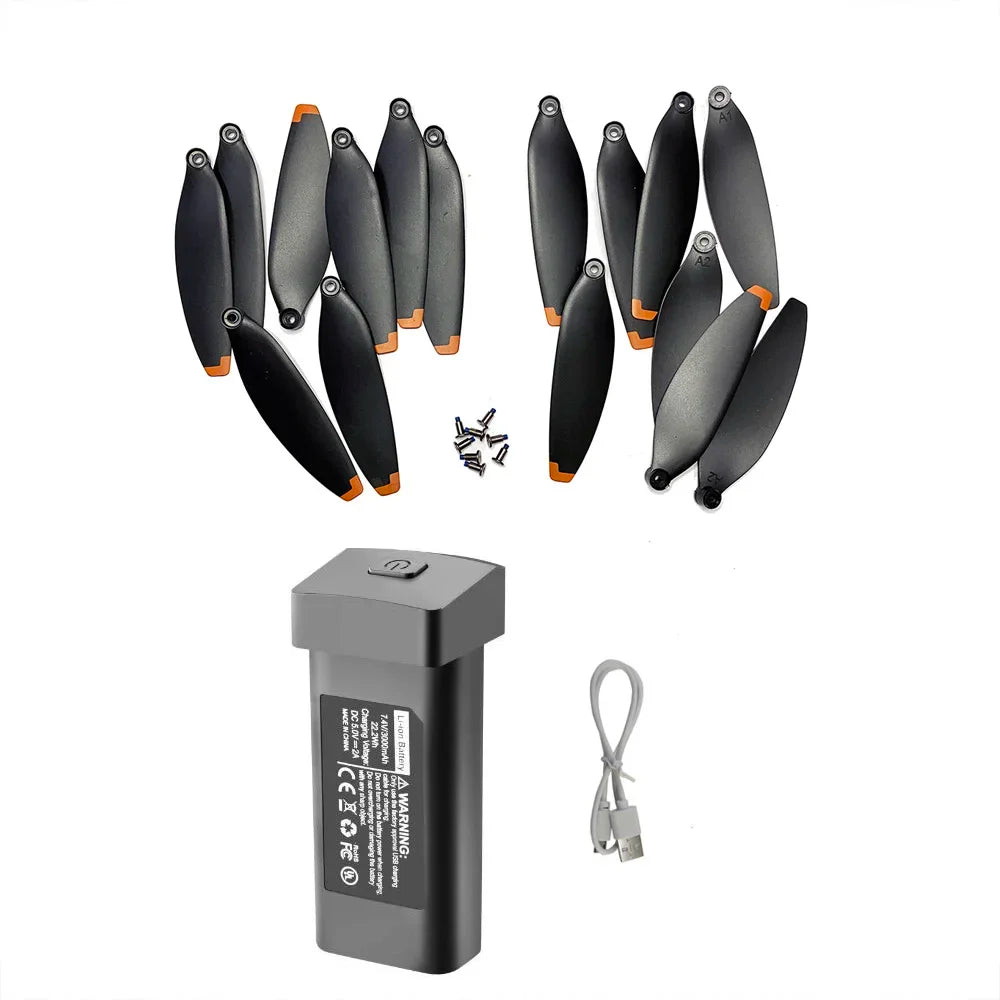 S135 7.4V 3000mAh Battery S135pro Propeller M218 AE3 MAX GPS Drone Parts Obstacle Avoidance Dron Blades