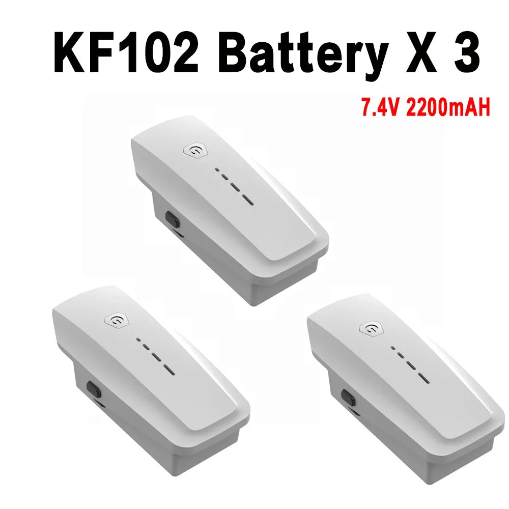 Original KF102 Battery 7.4V 2200mAh For KF102 MAX Drone Battery KF102 Accessories RC Quadcopter Spare Parts