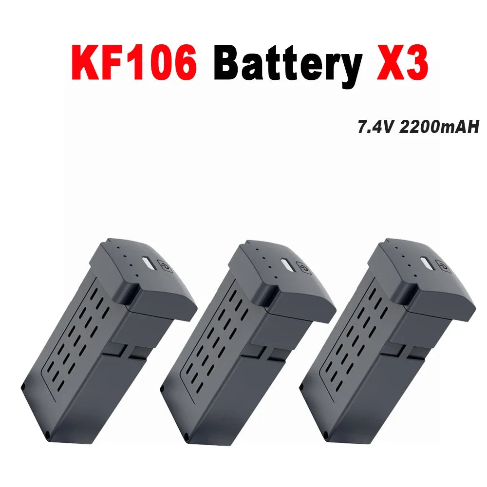 KF106 MAX Drone Battery Original Batteries KF106 Drone Propeller Original Propellers Replacement Blades Drone Accessories