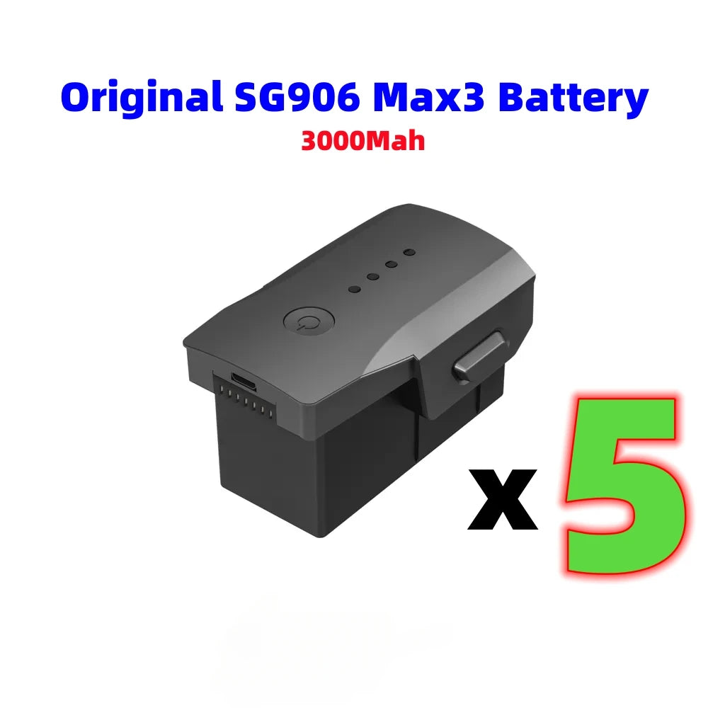 SG906 MAX3 Drone Battery 3000Mah ZLL Original Parts Flying 30 Mins SG906 MAX3 RC Plane Parts Battery