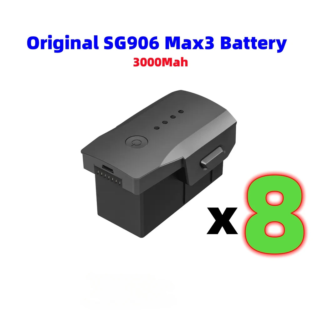 SG906 MAX3 Drone Battery 3000Mah ZLL Original Parts Flying 30 Mins SG906 MAX3 RC Plane Parts Battery