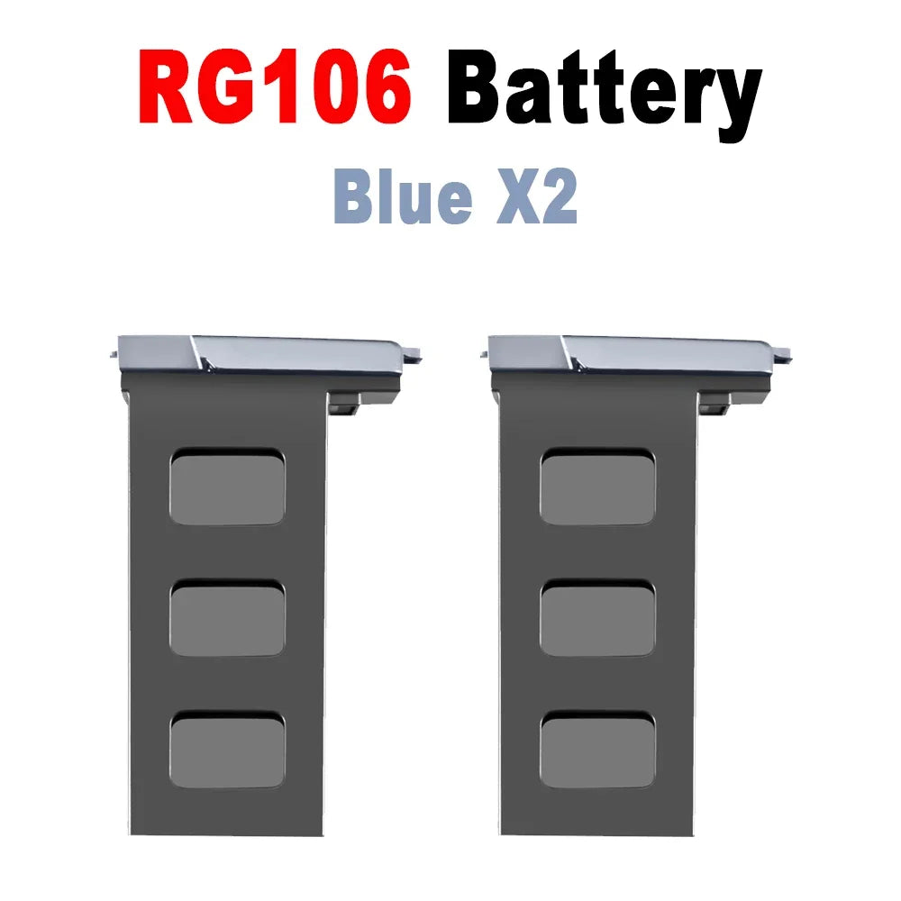 RG106 Drone Battery RG106 Pro Drone Original Battery 7.4V 3800mAh 28min Fright Time RG106 Drone Accessories Spare Battery