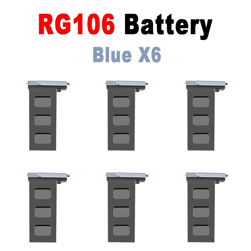 RG106 Drone Battery RG106 Pro Drone Original Battery 7.4V 3800mAh 28min Fright Time RG106 Drone Accessories Spare Battery