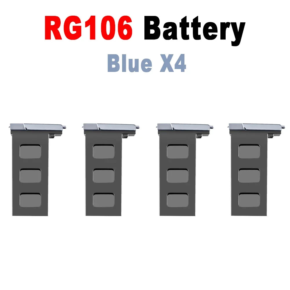 RG106 Drone Battery RG106 Pro Drone Original Battery 7.4V 3800mAh 28min Fright Time RG106 Drone Accessories Spare Battery