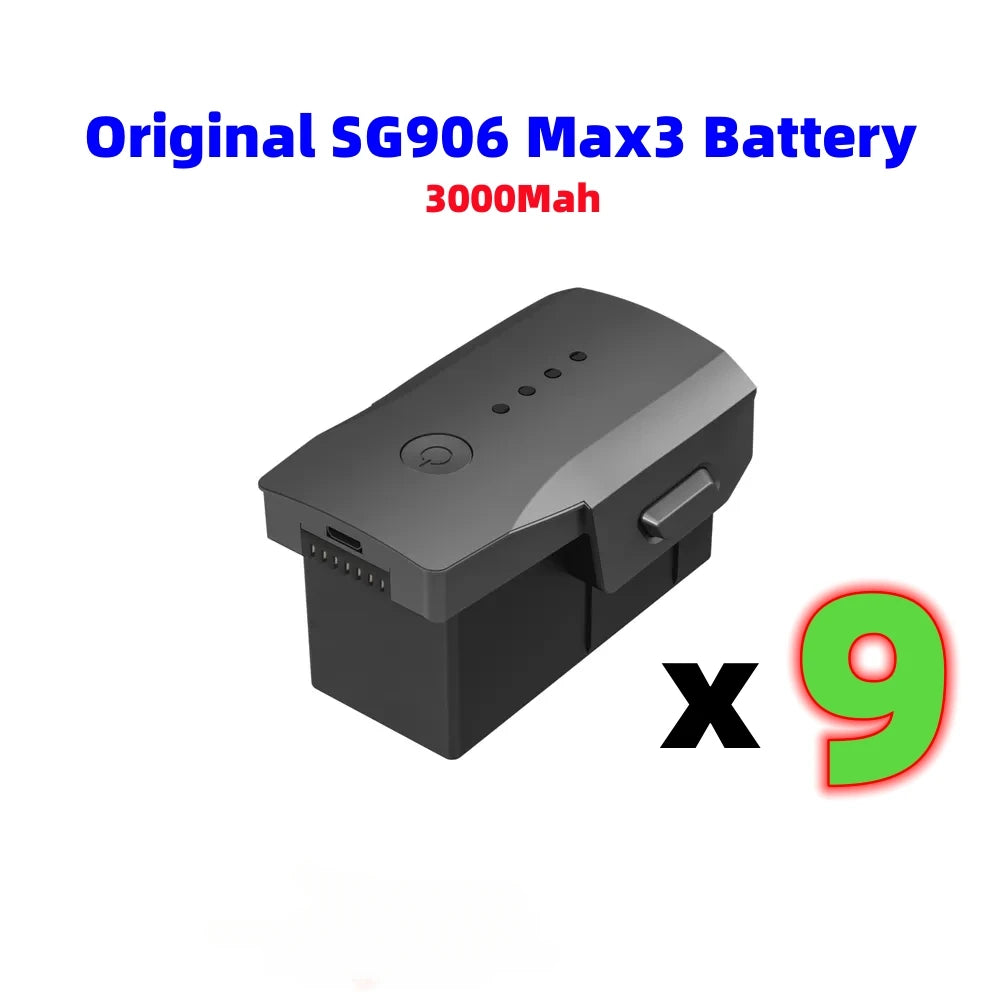 SG906 MAX3 Drone Battery 3000Mah ZLL Original Parts Flying 30 Mins SG906 MAX3 RC Plane Parts Battery