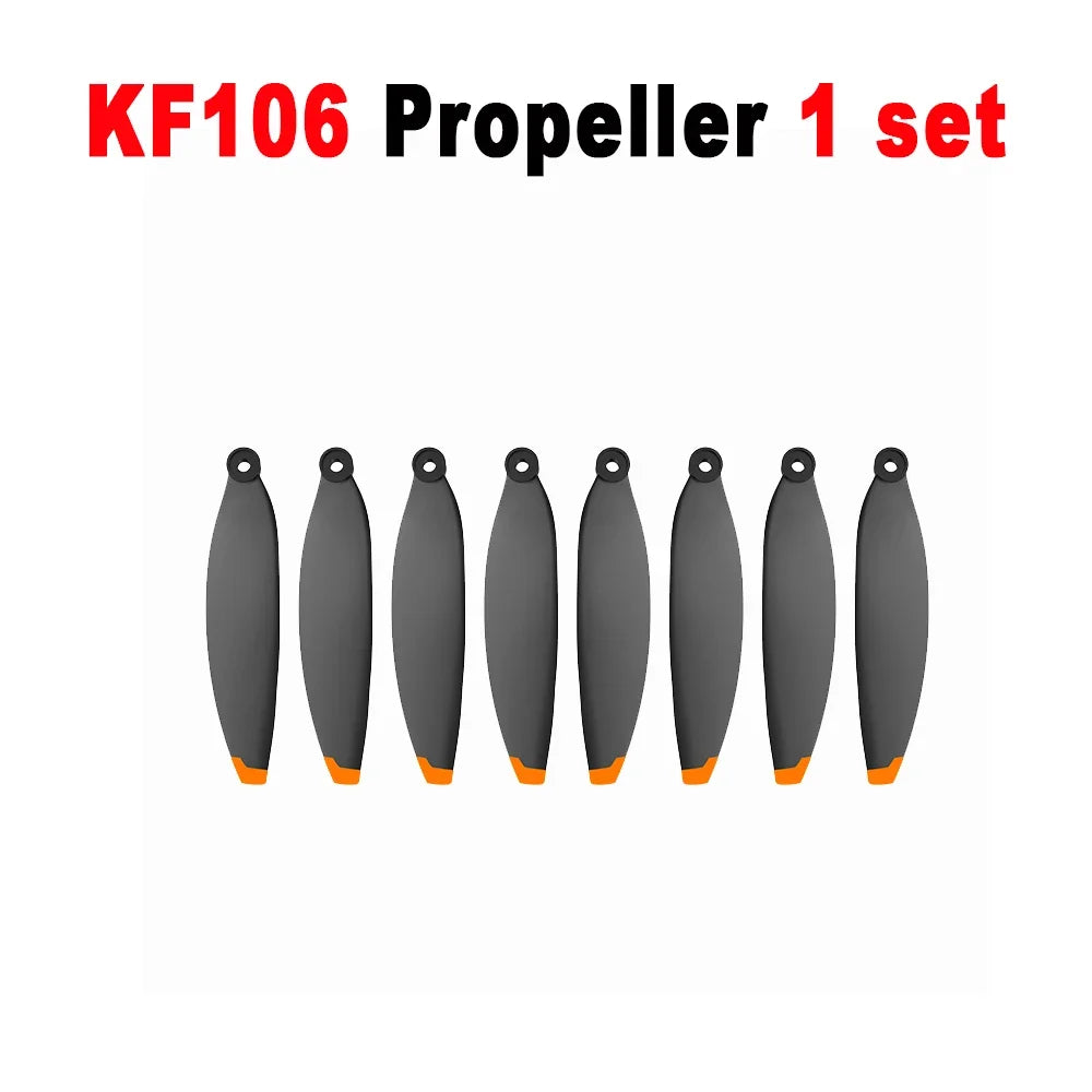 KF106 MAX Drone Battery Original Batteries KF106 Drone Propeller Original Propellers Replacement Blades Drone Accessories