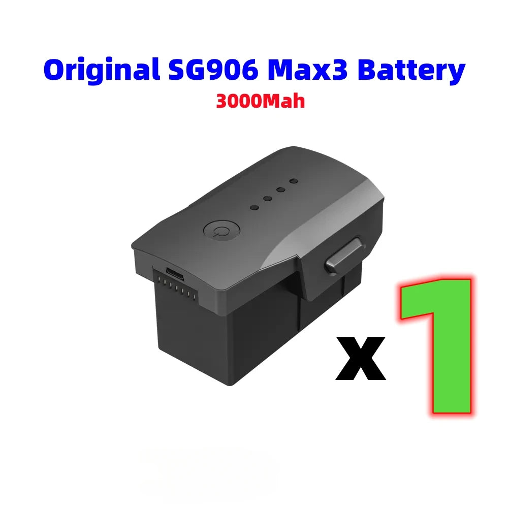 SG906 MAX3 Drone Battery 3000Mah ZLL Original Parts Flying 30 Mins SG906 MAX3 RC Plane Parts Battery