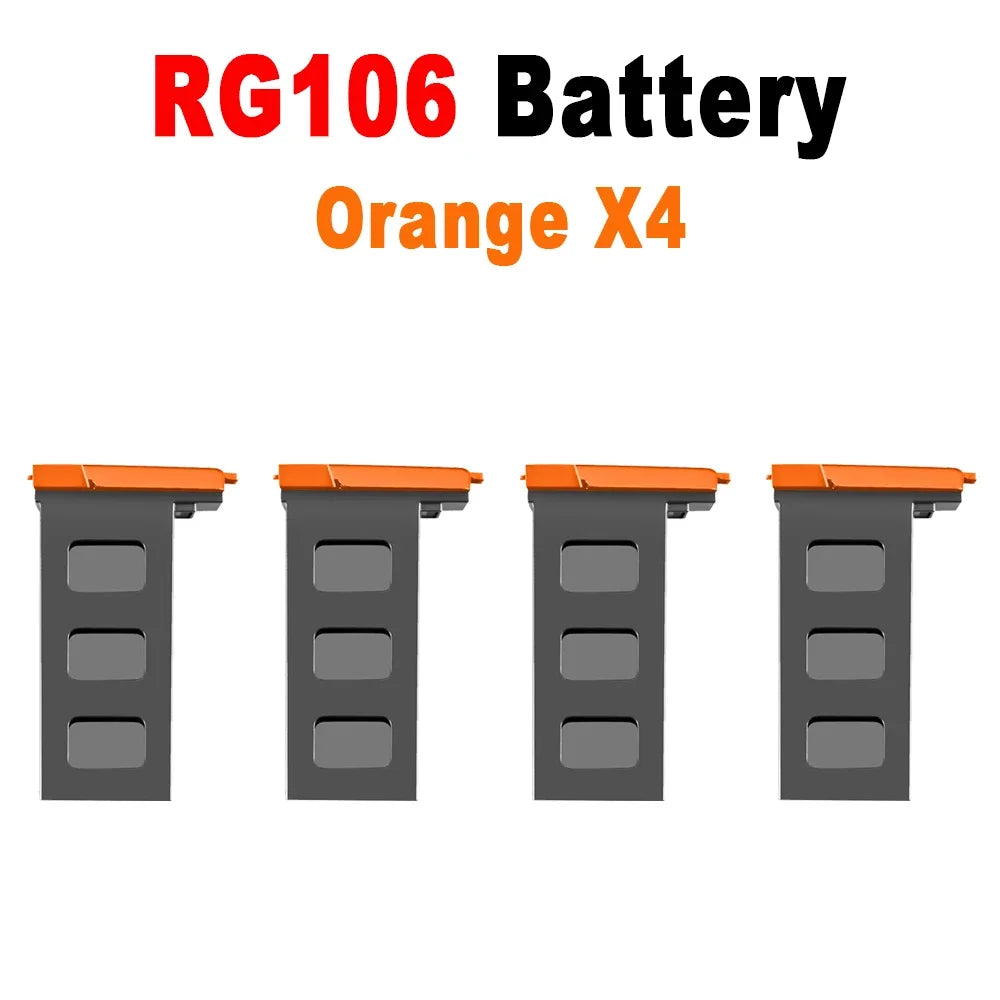 RG106 Drone Battery RG106 Pro Drone Original Battery 7.4V 3800mAh 28min Fright Time RG106 Drone Accessories Spare Battery