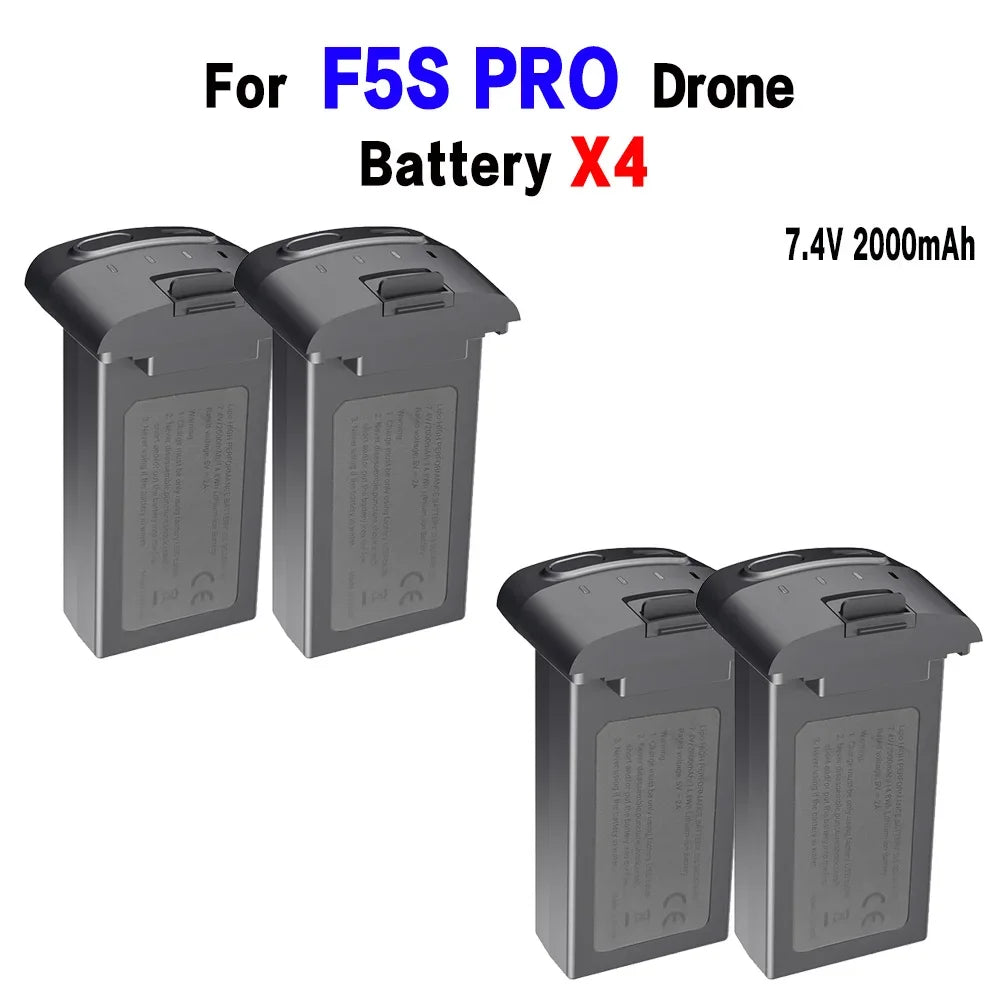 SJRC Original F5S PRO Battery 7.4V 2000mAh Battery For F5SPRO 5G WIFI Drone Battery Accessories Parts
