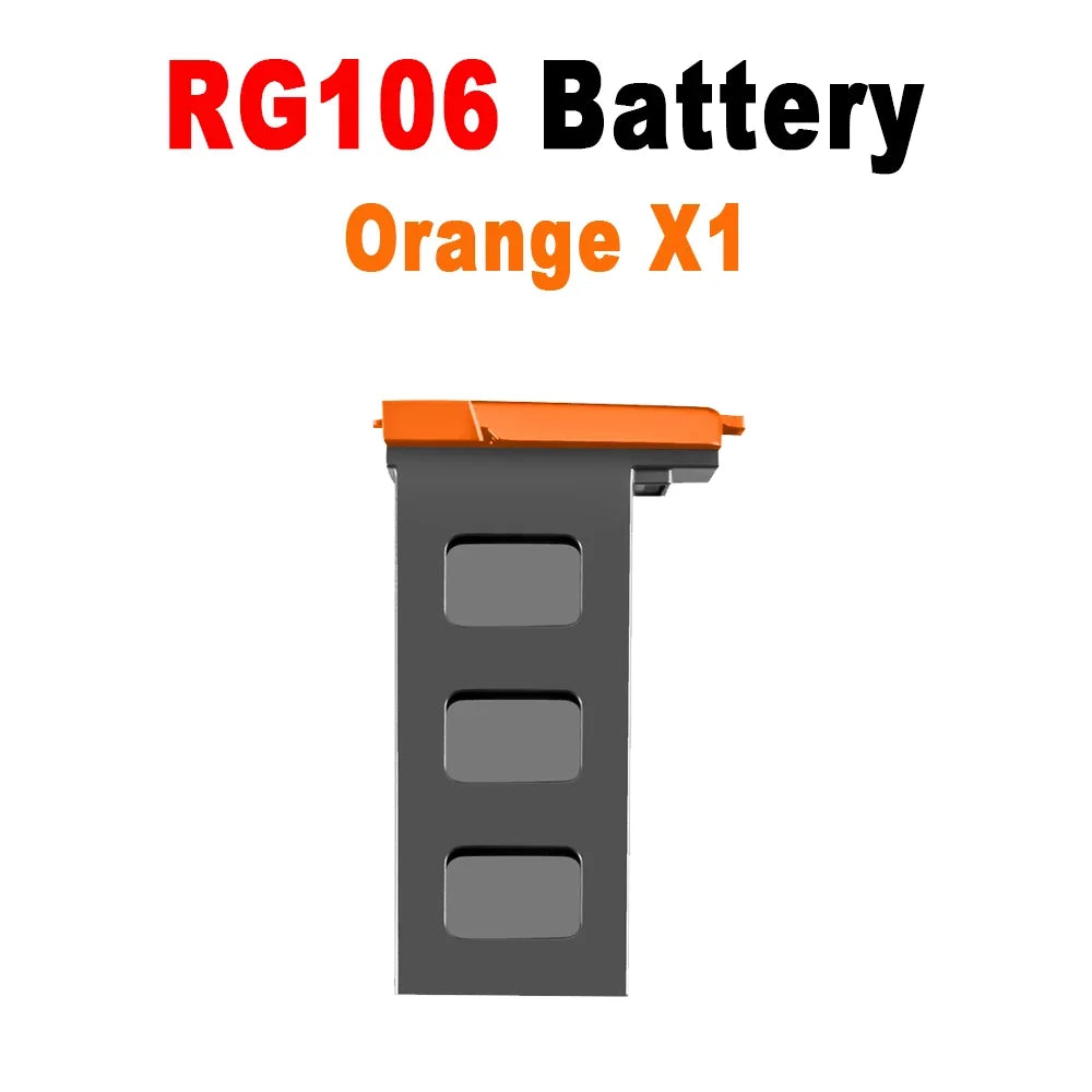 RG106 Drone Battery RG106 Pro Drone Original Battery 7.4V 3800mAh 28min Fright Time RG106 Drone Accessories Spare Battery