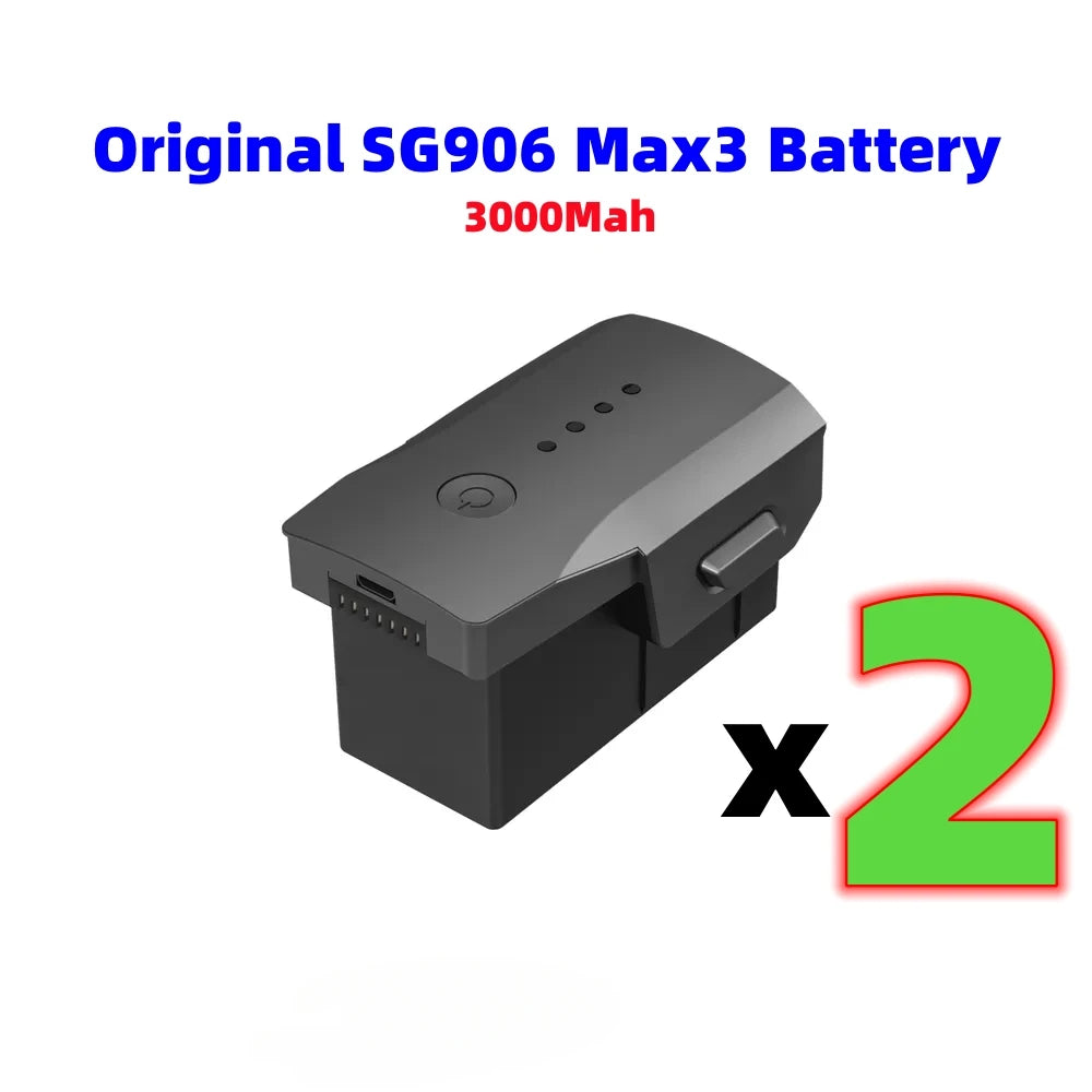 SG906 MAX3 Drone Battery 3000Mah ZLL Original Parts Flying 30 Mins SG906 MAX3 RC Plane Parts Battery