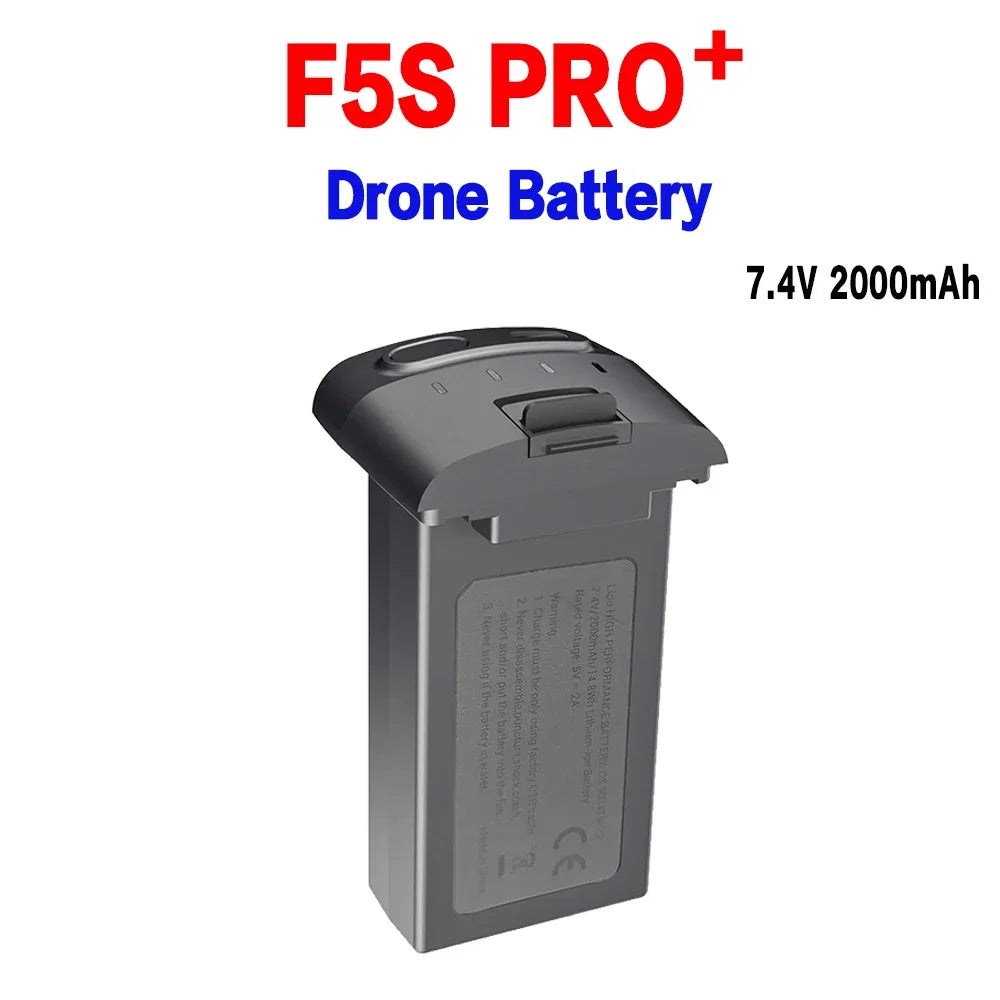SJRC Original F5S PRO Battery 7.4V 2000mAh Battery For F5SPRO 5G WIFI Drone Battery Accessories Parts