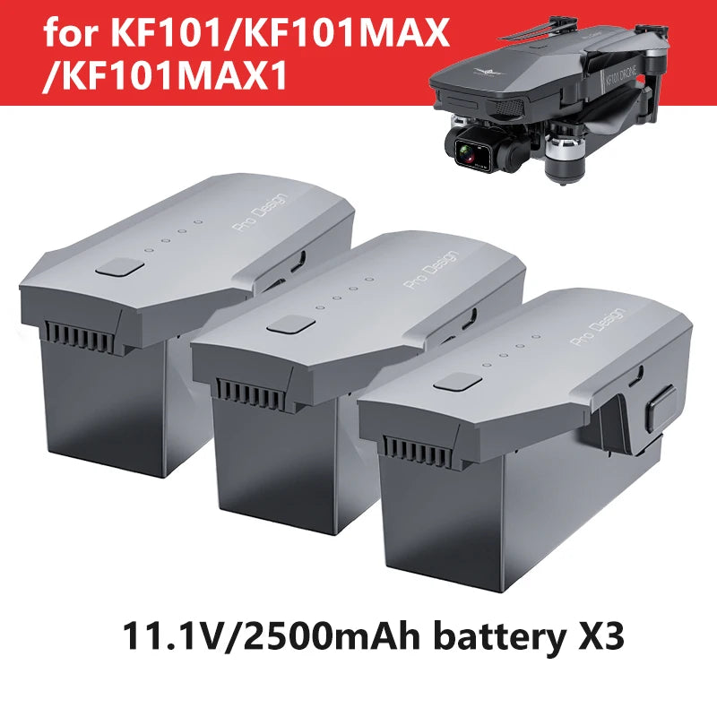 KF101 MAX Battery 11.55V/3000mAh Batt 11.1V/2500mAh Optional Drone Accessories KF101PRO Original Battaries for KF101 MAX1 Drone