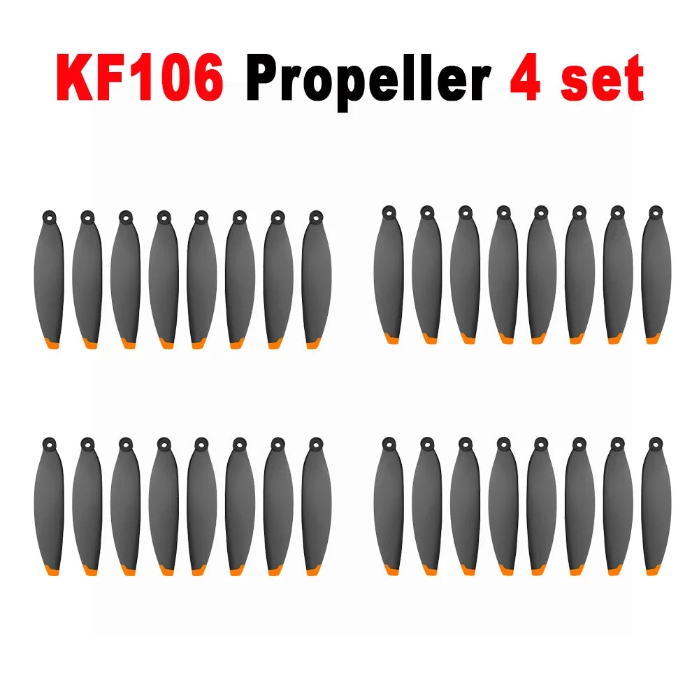 KF106 MAX Drone Battery Original Batteries KF106 Drone Propeller Original Propellers Replacement Blades Drone Accessories