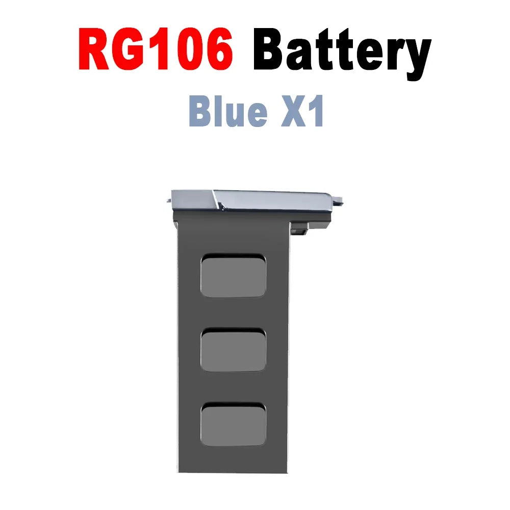 RG106 Drone Battery RG106 Pro Drone Original Battery 7.4V 3800mAh 28min Fright Time RG106 Drone Accessories Spare Battery
