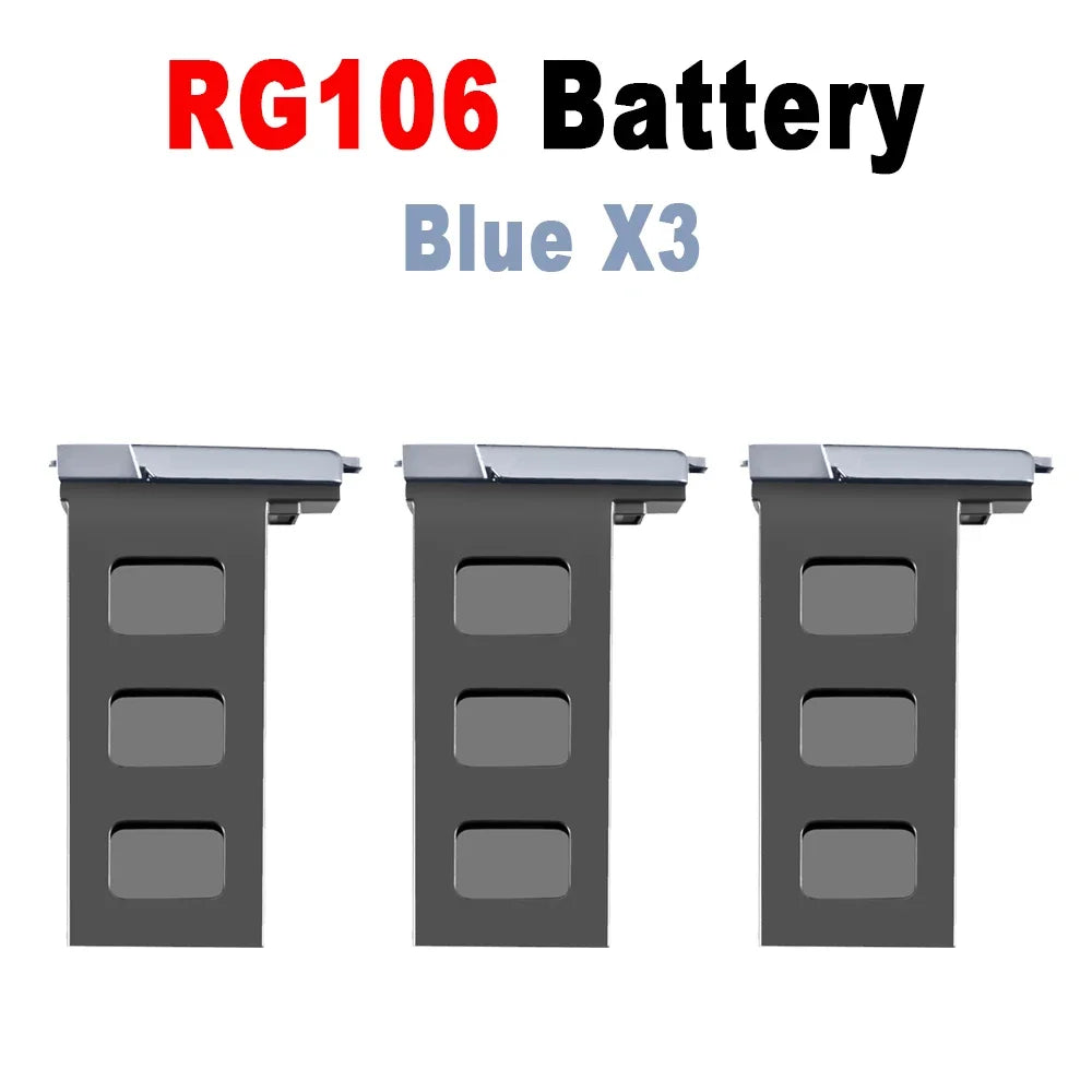 RG106 Drone Battery RG106 Pro Drone Original Battery 7.4V 3800mAh 28min Fright Time RG106 Drone Accessories Spare Battery