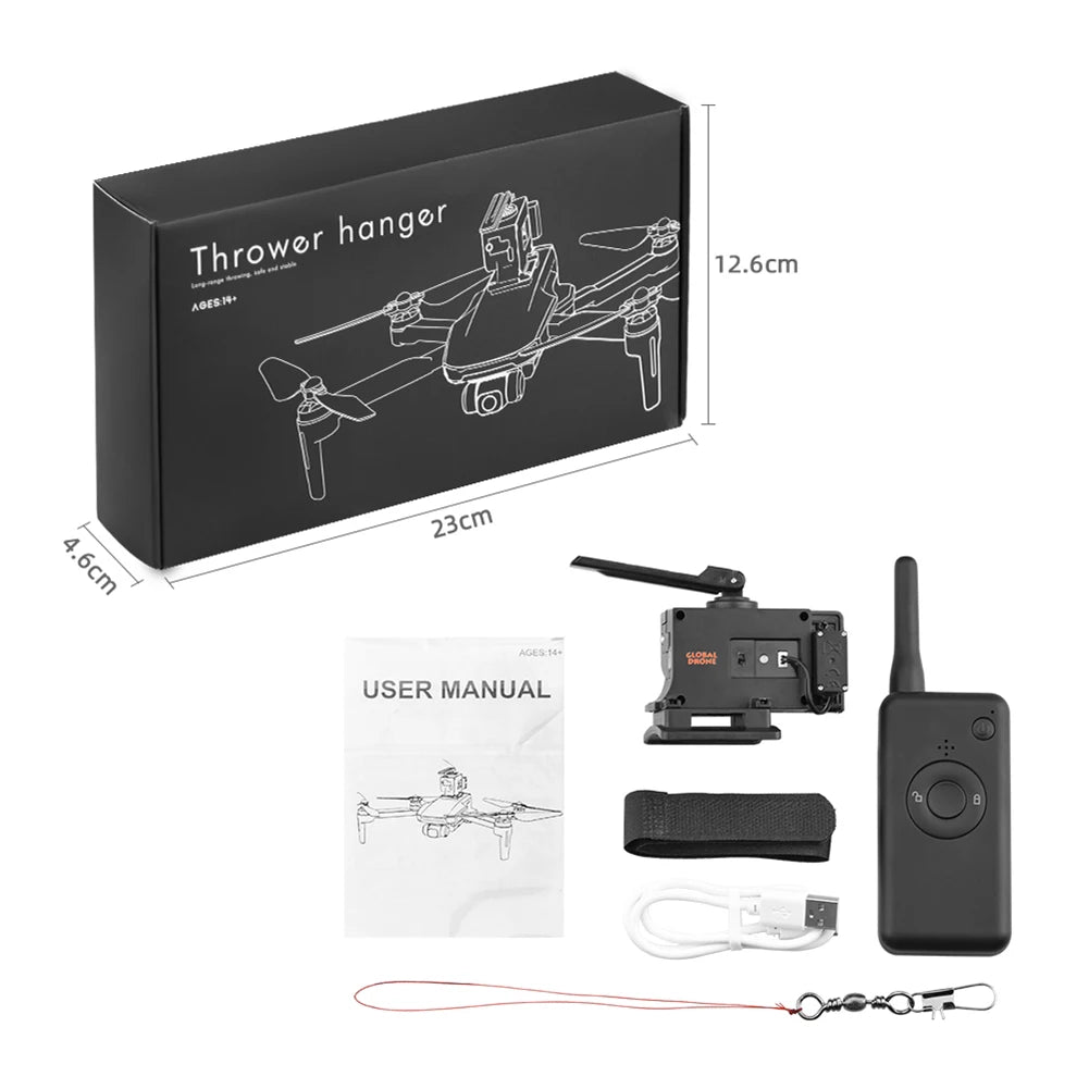 Drone Thrower Airdrop Air Drop System for DJI Mavic 2/Pro/Air 2/Air/FIMI X8SE Life Remotely Delivery Airdrop 1-2PCS